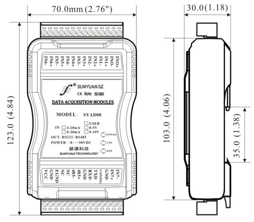 4-20ma Rs485 Rs232 변환기-2-4 채널, Bossgoo.com의 고품질 4-20ma Rs485 Rs232 변환기 ...