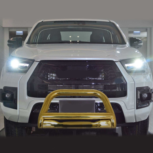 Bull Bar Nudge Bar Gold plated front bumper