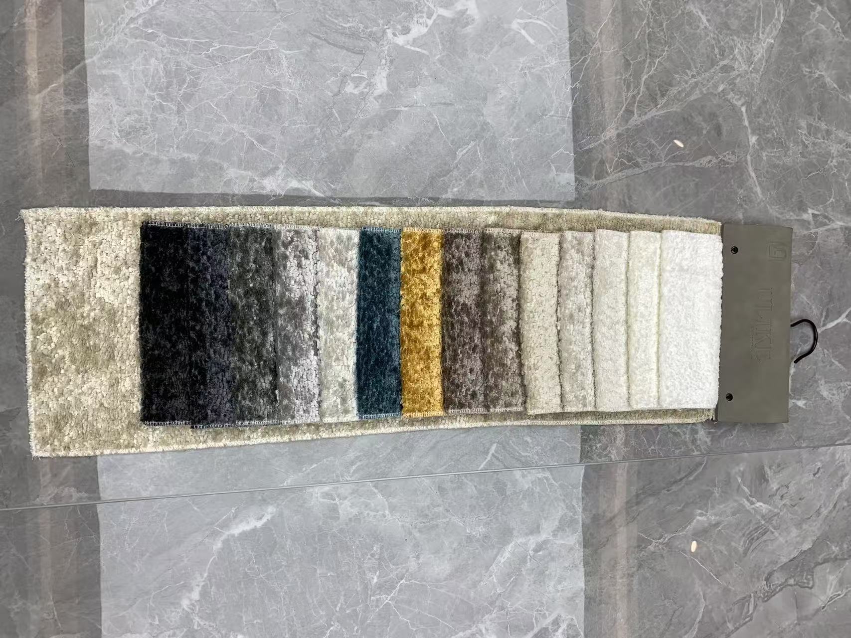 Polyester Long Plush Upholstery Fabric For Furniture