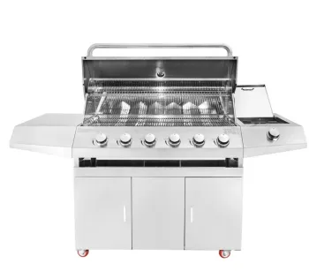Aluminum Standing Gas Grill