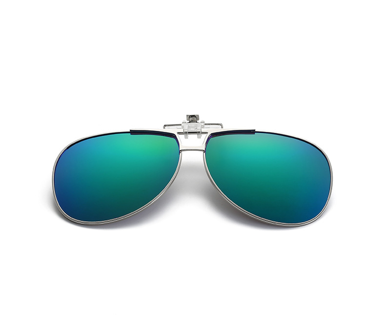 Clipe de aviador personalizado sobre óculos de sol para óculos