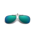 Custom Aviator Clip On Sunglasses For Glasses