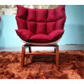Włoski projektant krzesło Patricia Urquiola z tkaniny