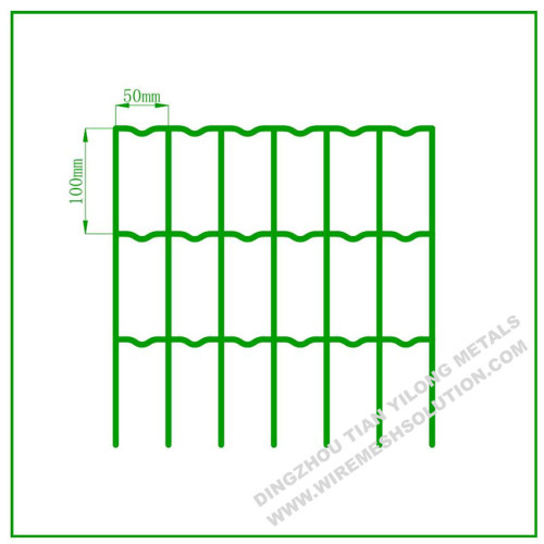 Vinyl Coated Euro Fence for Residential