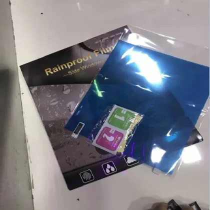High-Quality Anti-Rain Protective Film for Car Rearview Mirror - Rainproof Membrane 175mm x 200mm