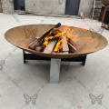 Holz Firebowl Terrasse Hinterhofheizung Stahl