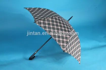 fashion high quality wholesale cheap umbrellas tartan fabric umbrellas