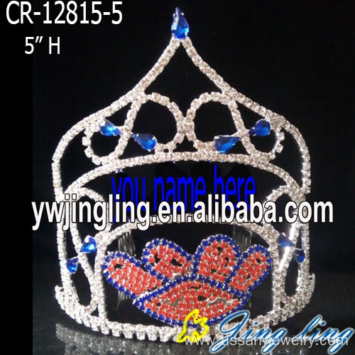 Wholesale Rhinestone Claw Pageant Crowns