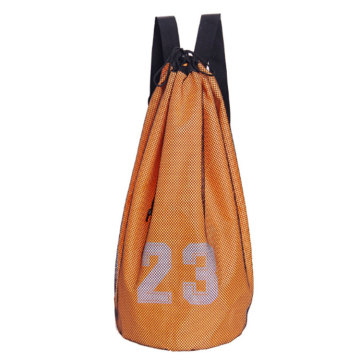 High Quality Customized Logo Football Basketball Drawstring Pocket Sports Gym Bags Backpacks