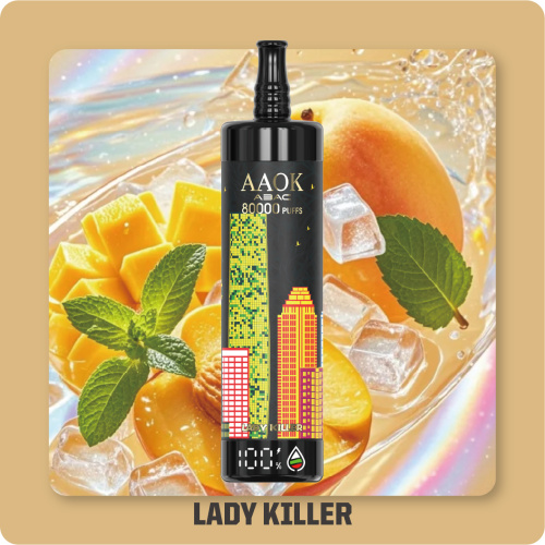 AAOK 80K พัฟ vape แบบใช้แล้วทิ้ง