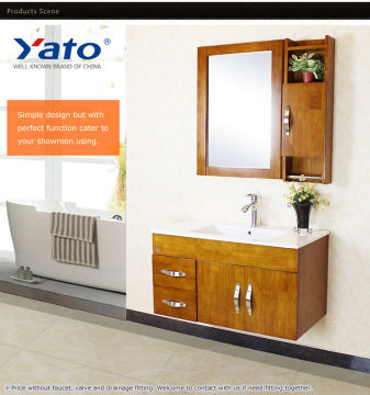 Wood / wooden bathroom furniture vanity sanitary ware set