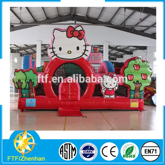 2016 Hot kid inflatable bouncer Hello KT cat