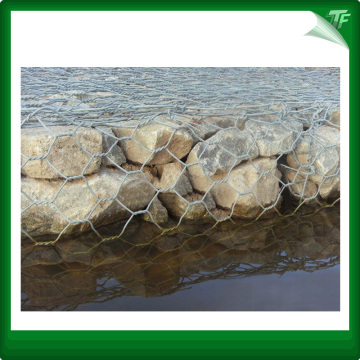 pvc bersalut gabion box batu dinding mesh sangkar