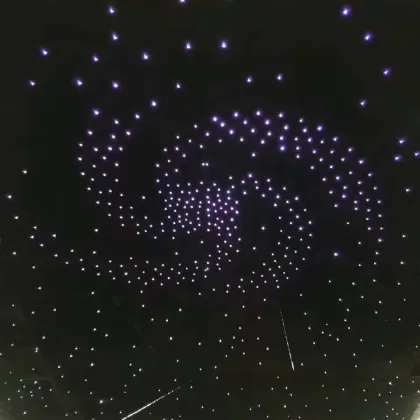 Hot Sales Customized LED Fiber Optic Lights Sky Ceiling Tiles Glowing Stars