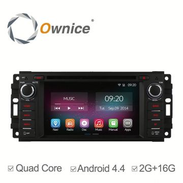 2G 16G Ownice quad core RK 3188 Android 4.4 & Android 5.1 car DVD player for Jeep compass 2007 2008 2009 support TV OBD 3G