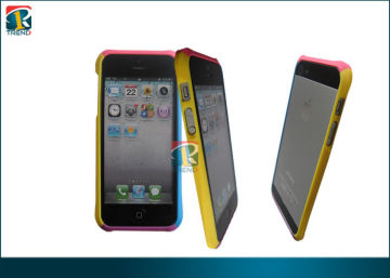 Red, Green, Blue Colorful Rubberized Bumper For Apple Iphone 5 Bumper Case