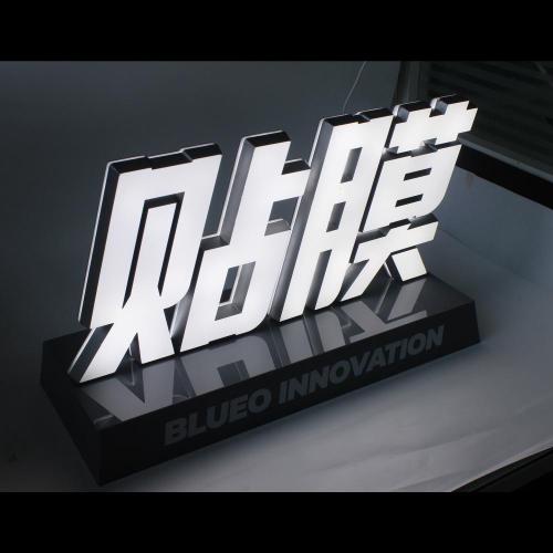 Wholesale customer clear acrylic advertising signboard