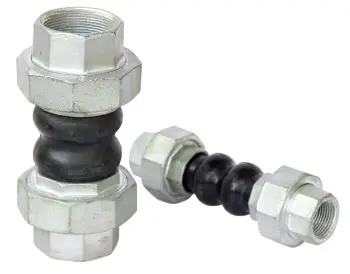 American Flexible Rubber Joint Twin Sphere Union-Scerw End Connecting