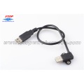 Cable de alimentación de cable de datos USB con ojo de cerradura