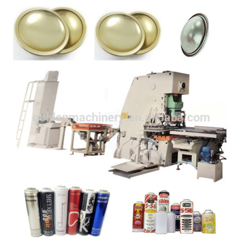 Aerosol Can Cone Dome Making Machine Produktionslinie