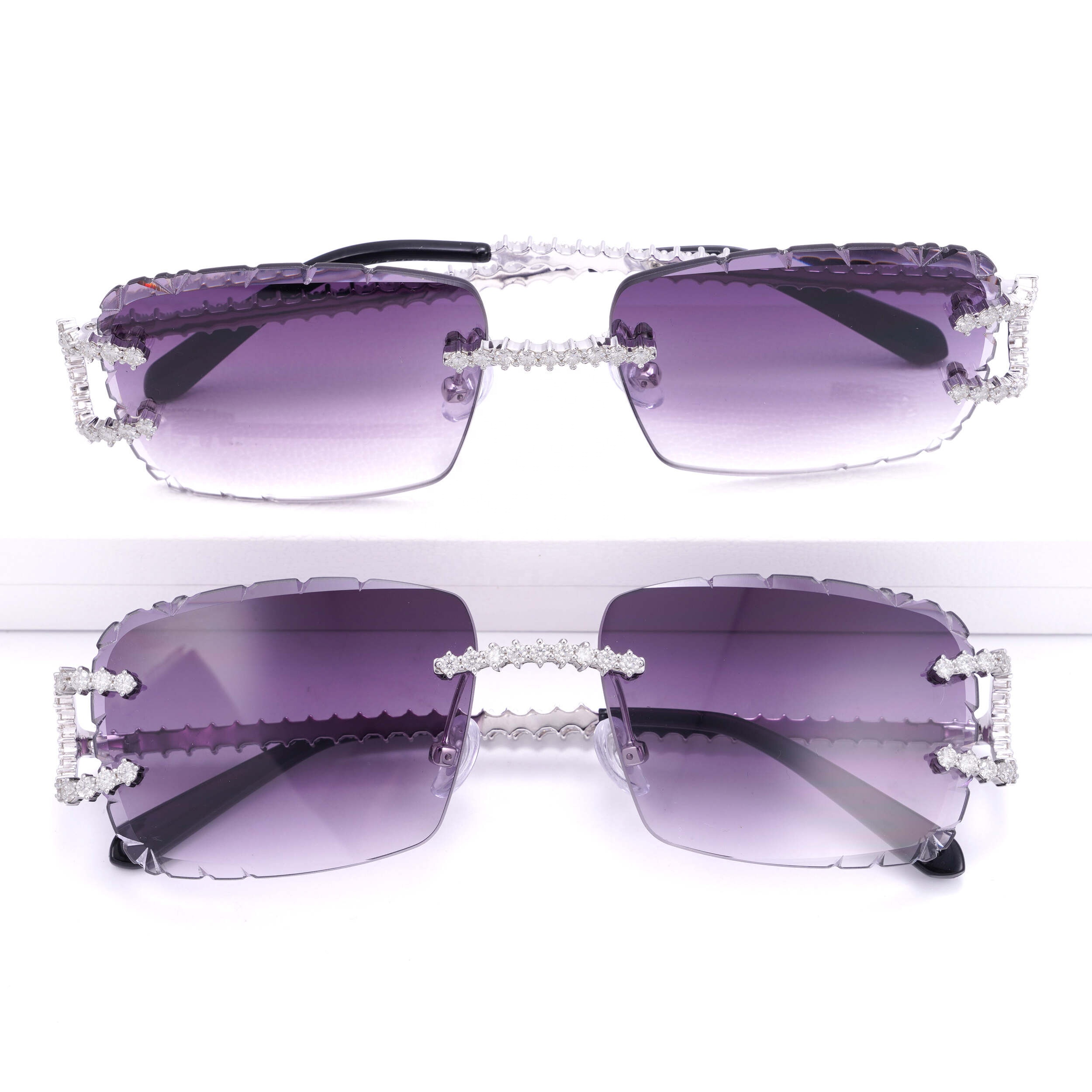 Moissanite Iced Out Custom Sunglasses (2)