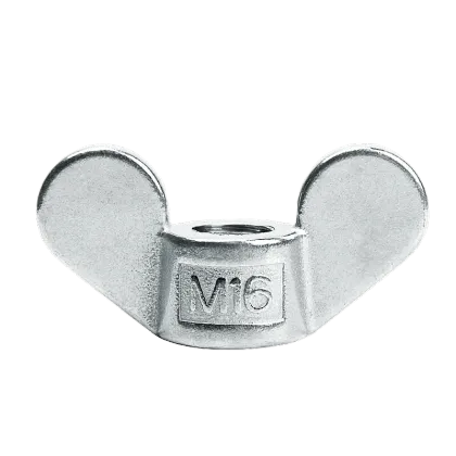 M4 Hot Sale Stainless Steel 304 Wing Nuts: Round Wings DIN315