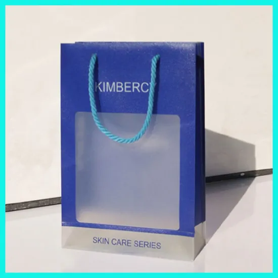 2014 New Products Hot Selling Custom Reusable Transparent Plastic Shopping Bag