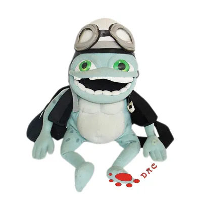plush cartoon animation toy frog
