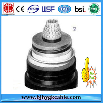 High Volt 66KV Aluminum Conductor XLPE Insulated Power Cable