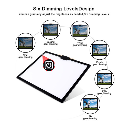 Suron Daimond -maalaus LED Light Pad A3