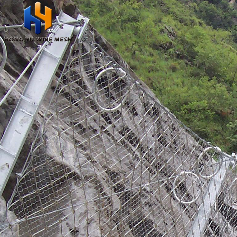 China Supplier Sns Flexible Netting Rockfall Netting System In Fishing Net4