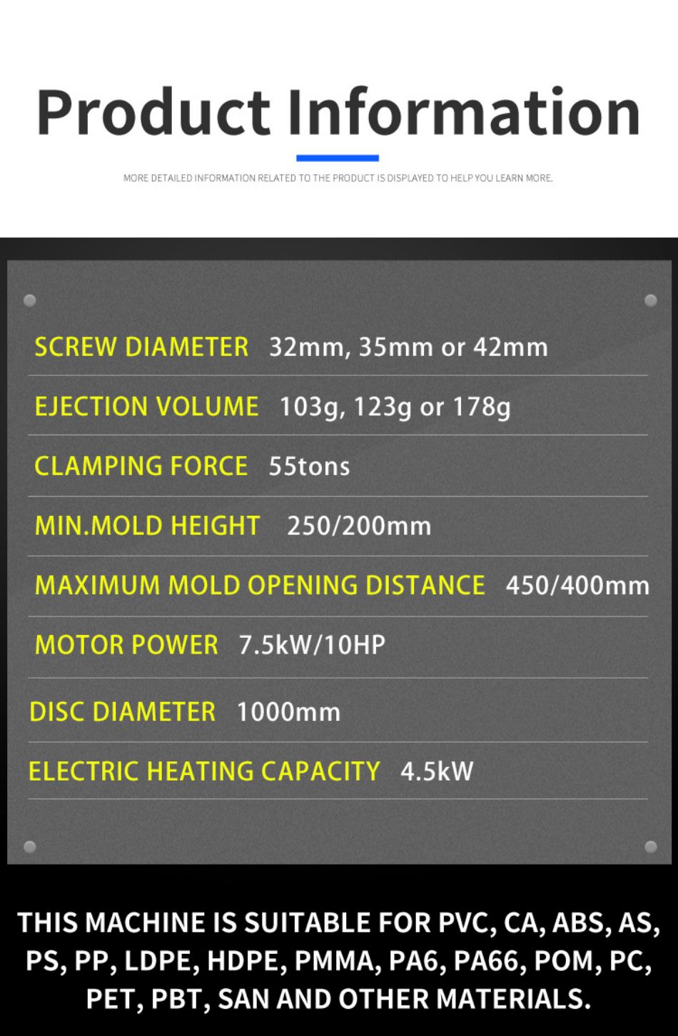 Injection Molding Machine