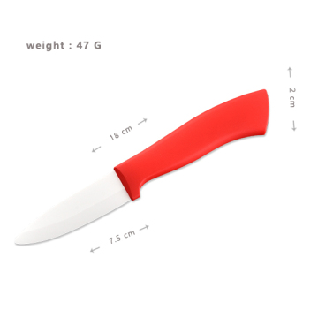 ABS Red Handle 3 Zoll Obstmesser