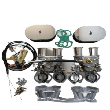FAJS NO CZ2-1-45-1 Twin 45DCOE Carburetor Conversion Kit for Volvo B18/B20
