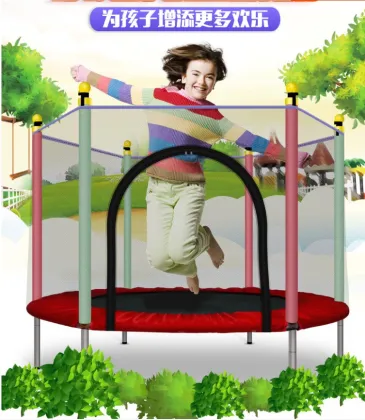5FT Sports Fitness Trampoline with Enclosure Net for Kids
