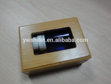 Hot sales newest 1 bottles bamboo cosmetic packaging