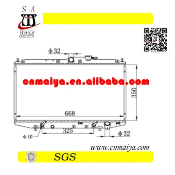 radiator of car CF4