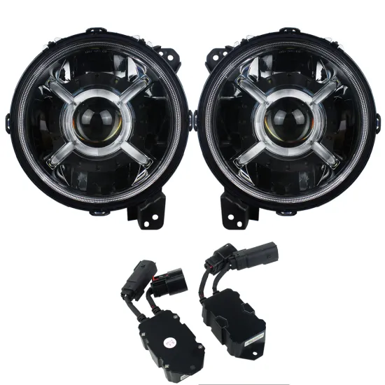 Wukma 9 Inch Round LED Headlight Hi-Low Beam DRL for Jeep Wrangler JL 2018-2019