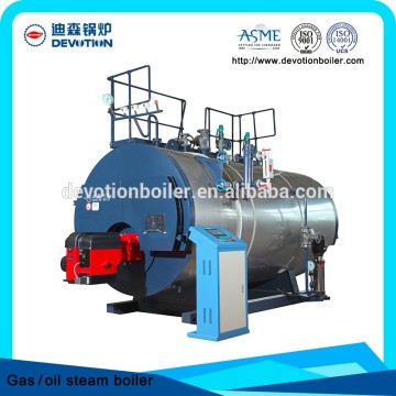 Fuel saving industrial steam boiler gas fuel