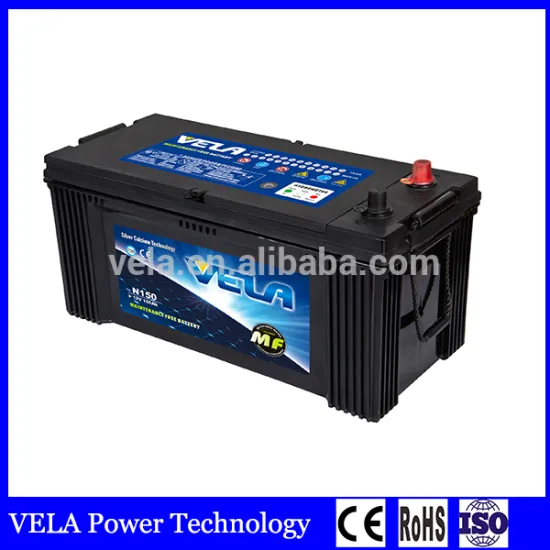 Factory Competitive Price Good Design N150 12V150AH MF Lead Acid Car Battery