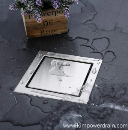 "6-Inch Tile Drainer Floor Drain: Achieving the Perfect Combination of Beauty and Drainage"