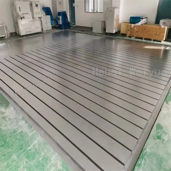 2024 Welding Inspection Table: 2D Cast Iron T-Slot Solutions