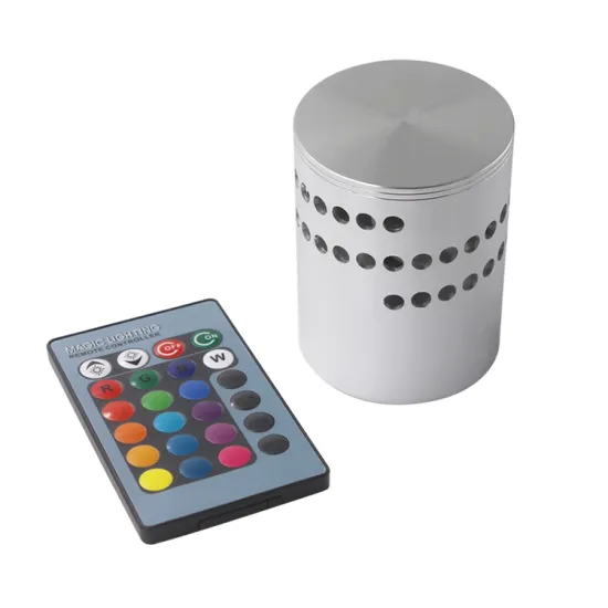 Creative RGB LED Wall Lights: Modern Luminous Sconces, 3W, Compatible with AC85-265V, Ideal Indoor Wall Decoration