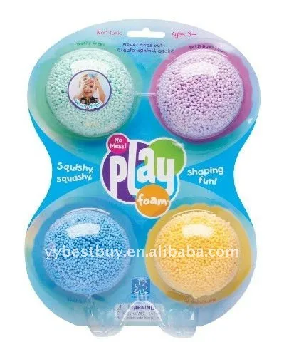 Educational Insights PlayFoam Classic 4 Pack,multi color