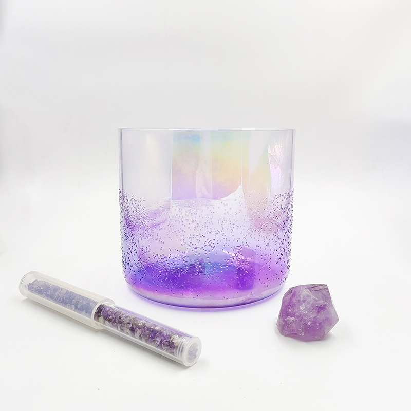 Q're amethyst alchemy crystal singing bowl