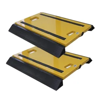80 Ton Portable Vehicle Weighing Scale - 2 Pcs 10 Ton Axle Scales, Dynamic Wired Design