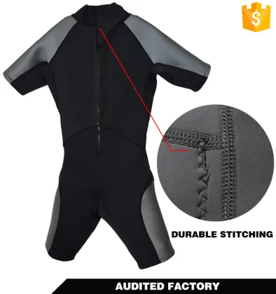kids 2mm neoprene shortie wetsuits for beach
