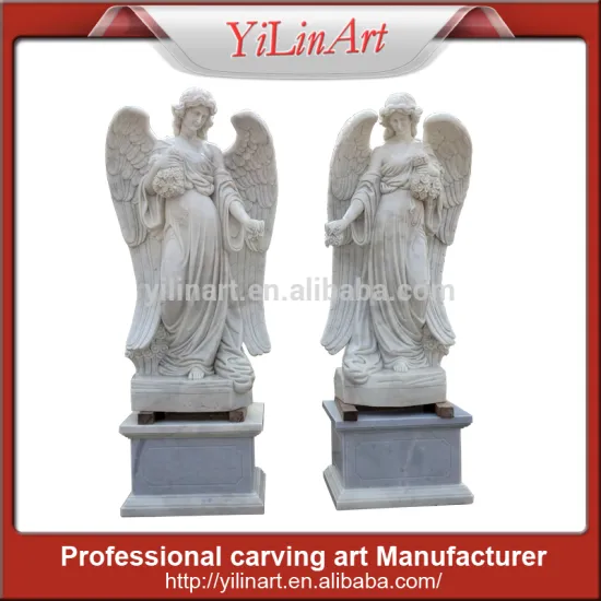 Statues Large Marble Angel Statue Wholesale YL-R769