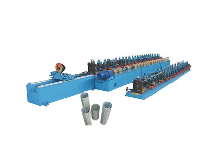 Octagonal tube series forming machine