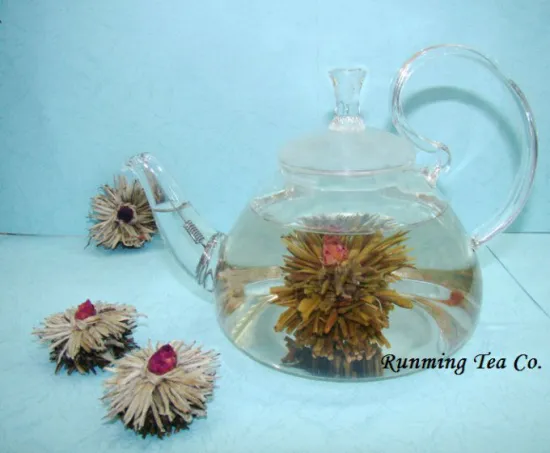 Dong Fang Hong(Rose Poeny Green Blooming Tea) Blooming tea